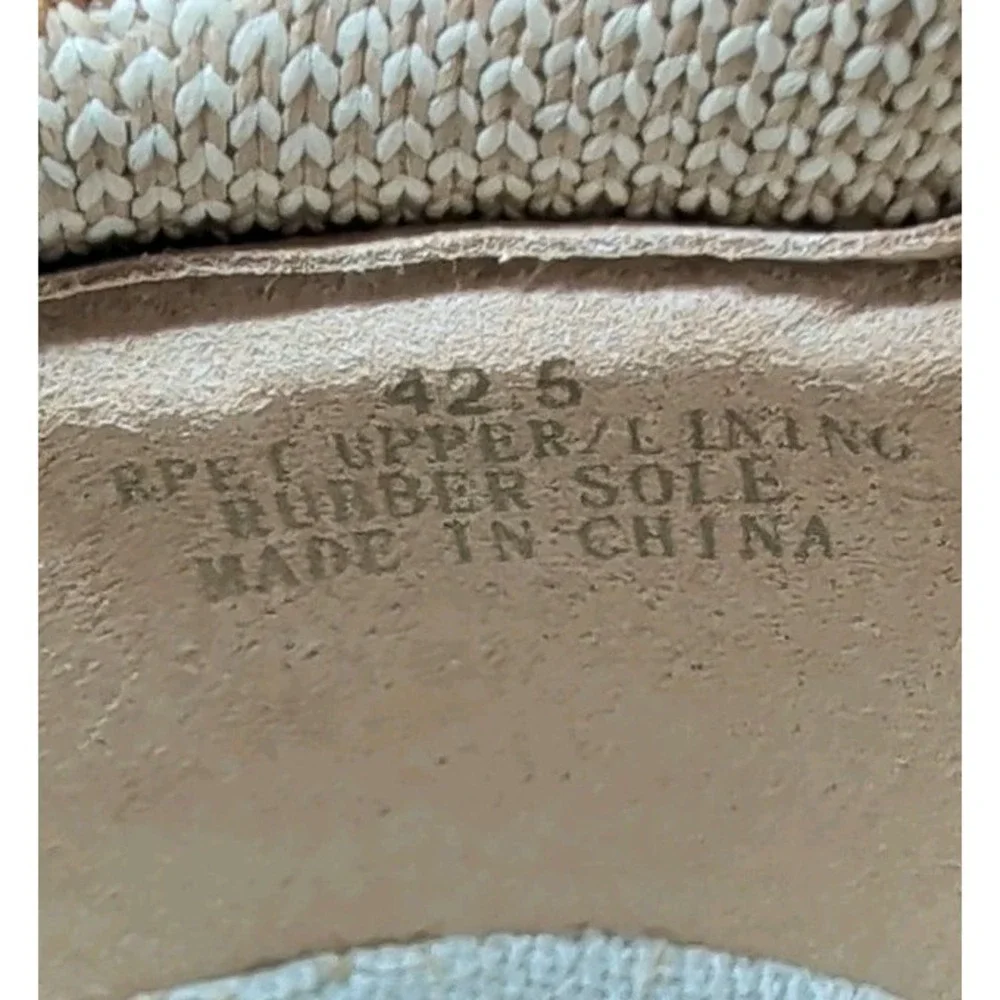 VIVAIA Unisex Casual Sneakers V Prime Beige Tan Womens 11 Mens US 9.5 EU 42.5